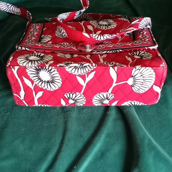 LNC Vera Bradley Deco Daisy Hand Bag w/ Detachable Strap Retired 2011 - Picture 3 of 9
